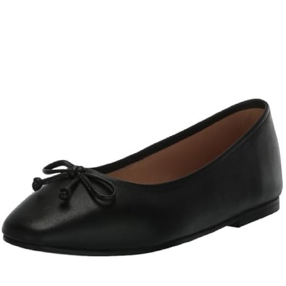 Cole Haan Women's Yara Soft Ballet Flats, Black Leather, 6.5 - Picture 1 of 1